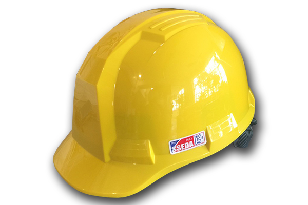 Mũ an toàn SSEDA IV Hàn Quốc có mặt phẳng màu vàng chanh